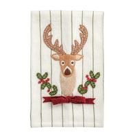 Christmas Holiday Striped Tea Towels