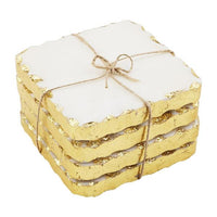 Juego de posavasos de madera