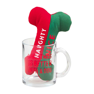 Christmas Is Better Dog Mug & Bone Set