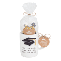 Worth the Hassle Gourmet Grad Mug Set