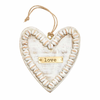 Beaded Heart Ornament