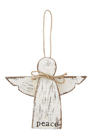 White Angel Ornament