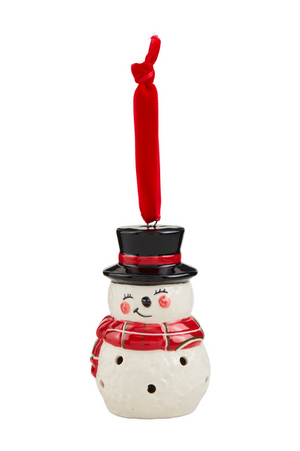 Classic Snowman Light-Up Ornament