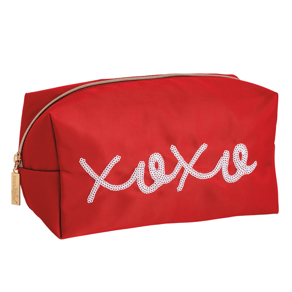 Valentines Sparkle Make Up Case