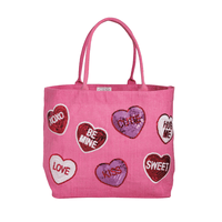 Valentines Sparkle Totes