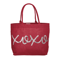 Valentines Sparkle Totes
