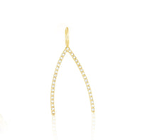 Wishbone Pendant with Chain