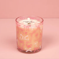 Sweet Grace Pink Bow Candle