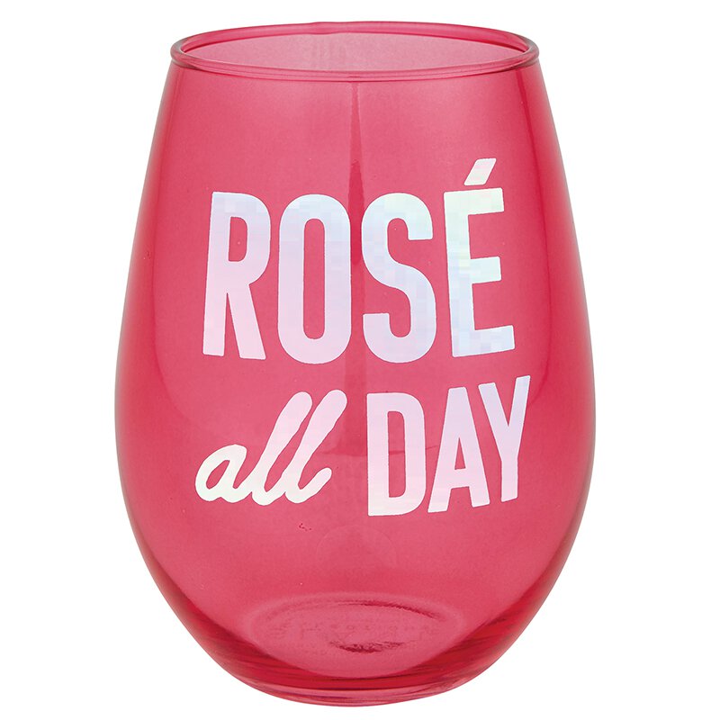 Rose All Day Stemless Wine Glass