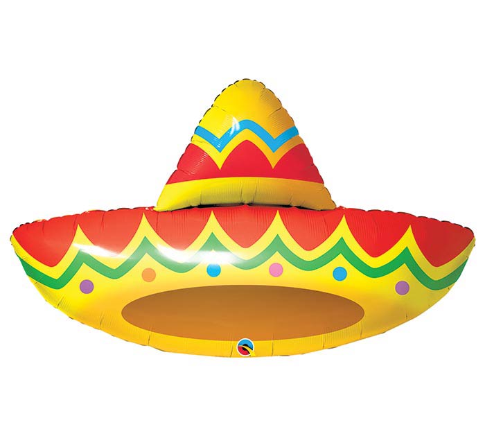 41" Sombrero Shape Foil Balloon