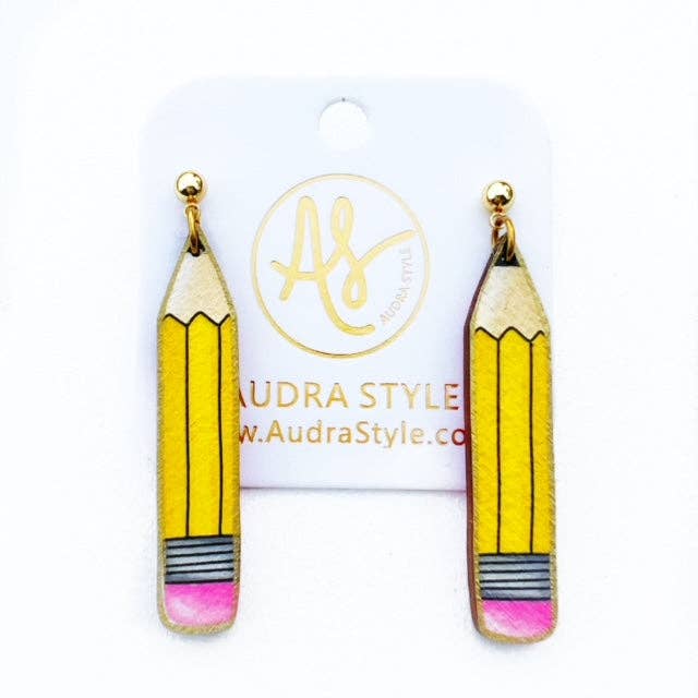 Audra Style - Pencil Dangle Earrings