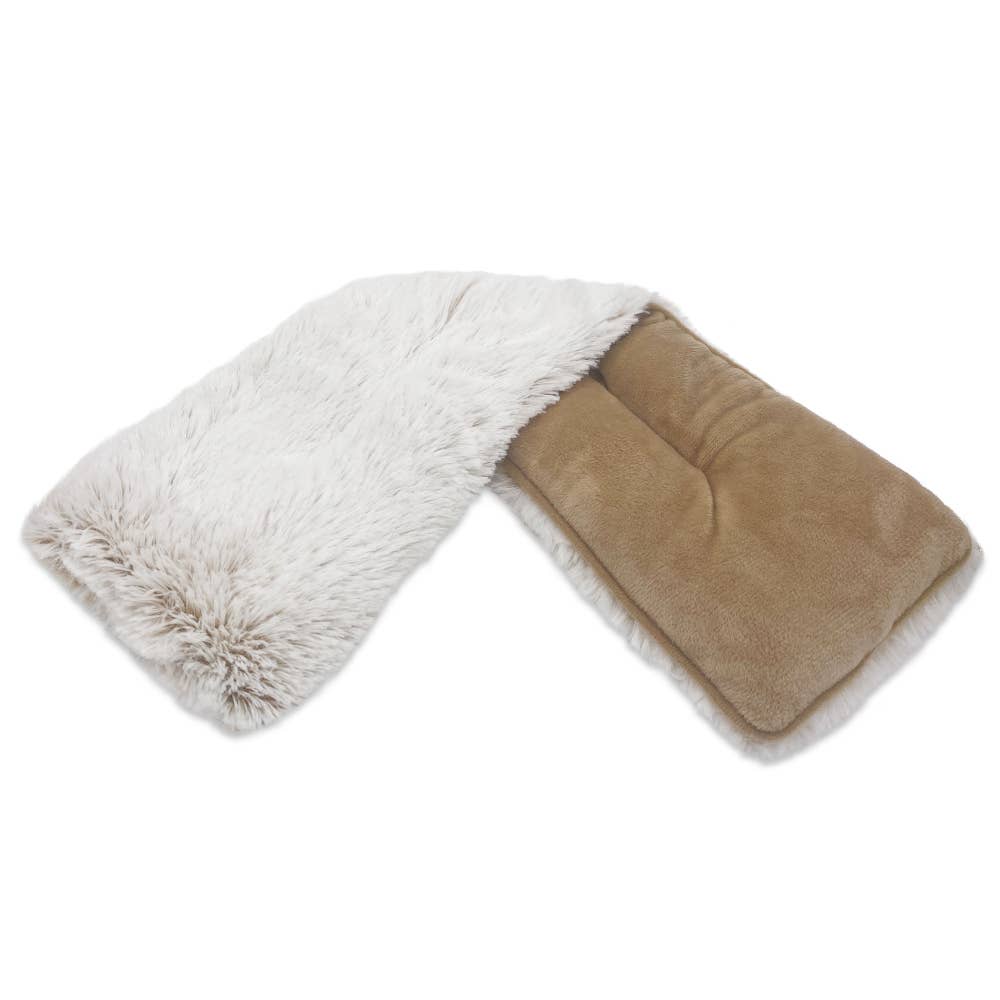 Marshmallow Plush Wrap - Brown