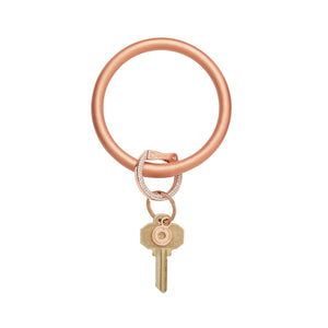 Big O Leather KR/ROSE GOLD JEWELED CLASP