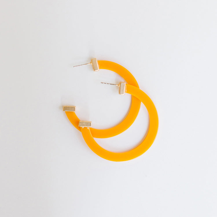 Large Acrylic Hoop CLEMENTINE