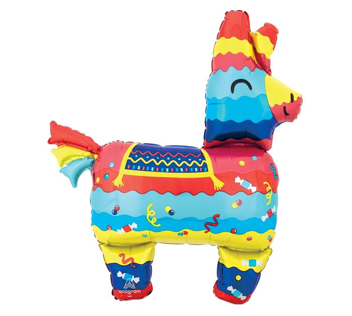 33" Fiesta Pinata Foil Balloon