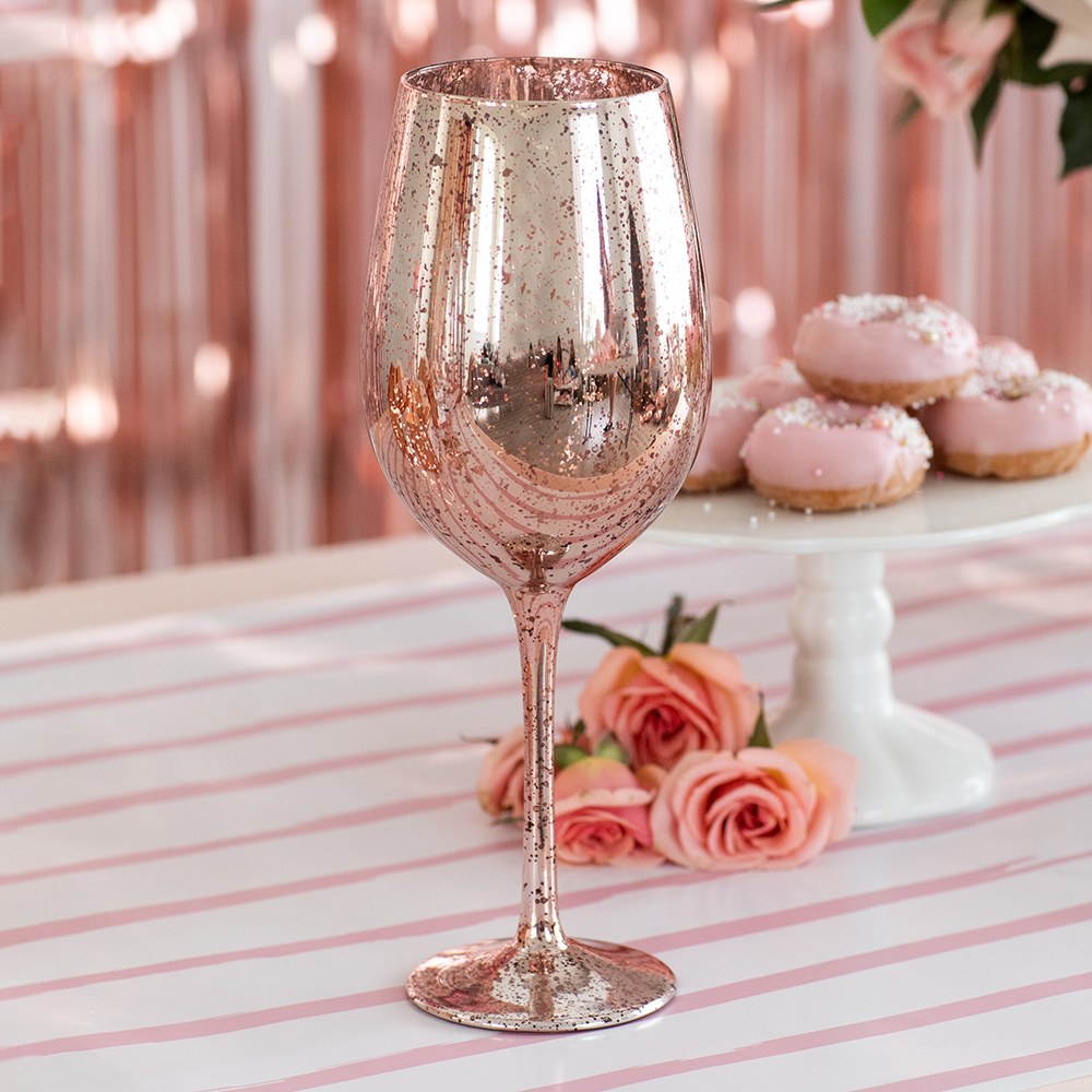 Mercury Wine Glass ROSE GOLD