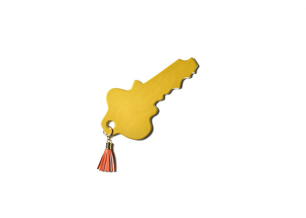 Mini accesorio para llave dorada