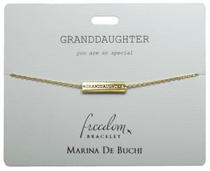 Grandaughter Freedom Bracelet