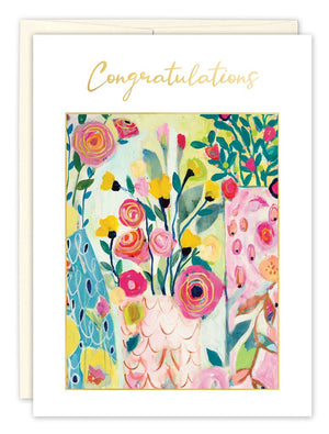 Congrats Bouquet - Congratulations Card