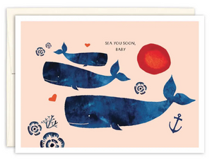 Sea You Soon - New Baby Card