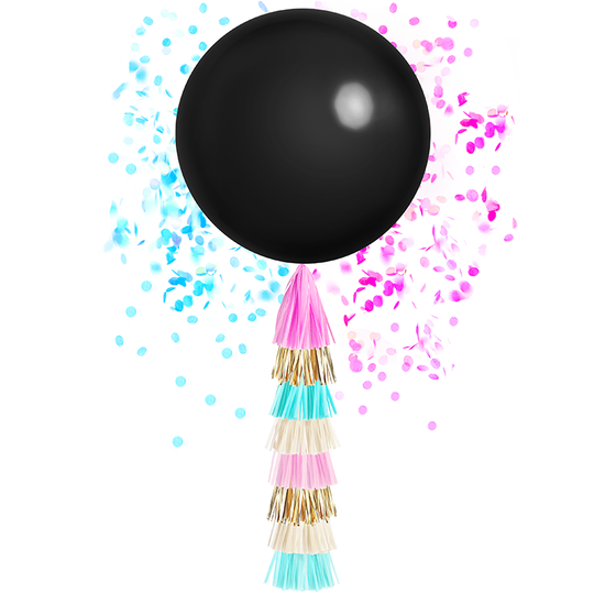 Jumbo Balloon and Tassel - GENDER REVEAL