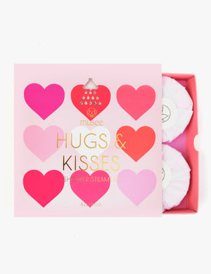 Hugs and Kisses Shower Steamers Set