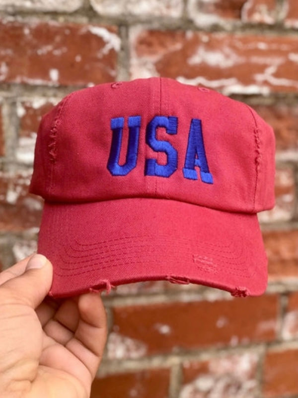 Custom USA Adjustable Ball Cap