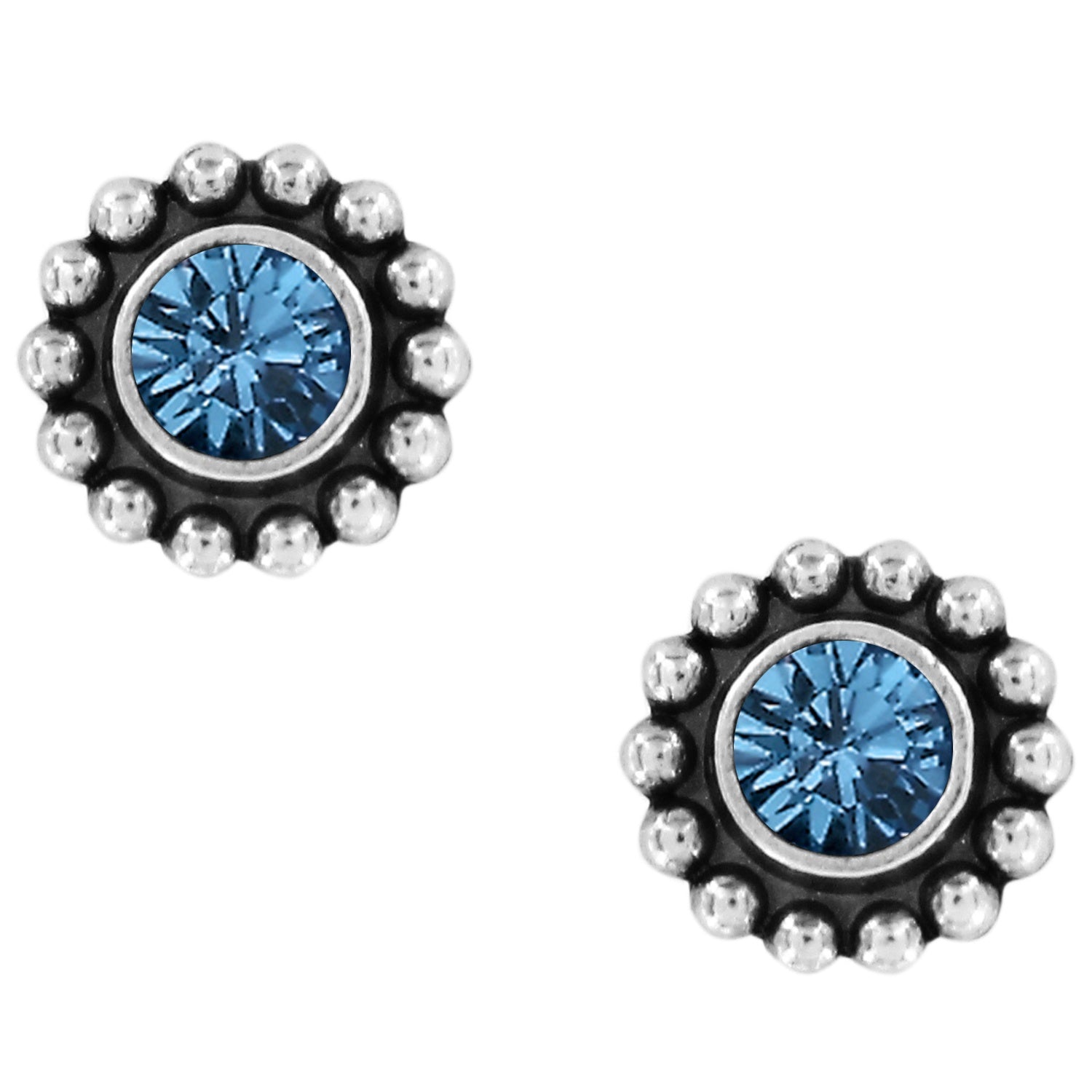 Sapphire Twinkle Mini Post Earrings